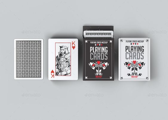Playing Cards Mock-Up #Ad #Mock, #spon, #UpEasy, #Cards, #Playing, #mock
